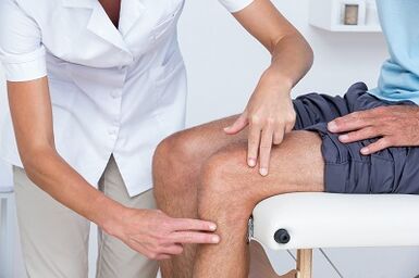 Diagnosis of arthrosis of the knee